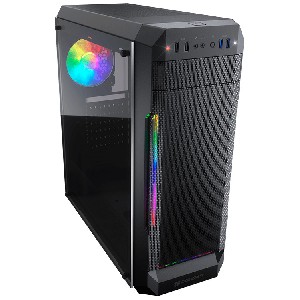 Chassis COUGAR MX331 Mesh-G, Mid Tower, MiniITX/MicroATX/ATX, 204x481x443